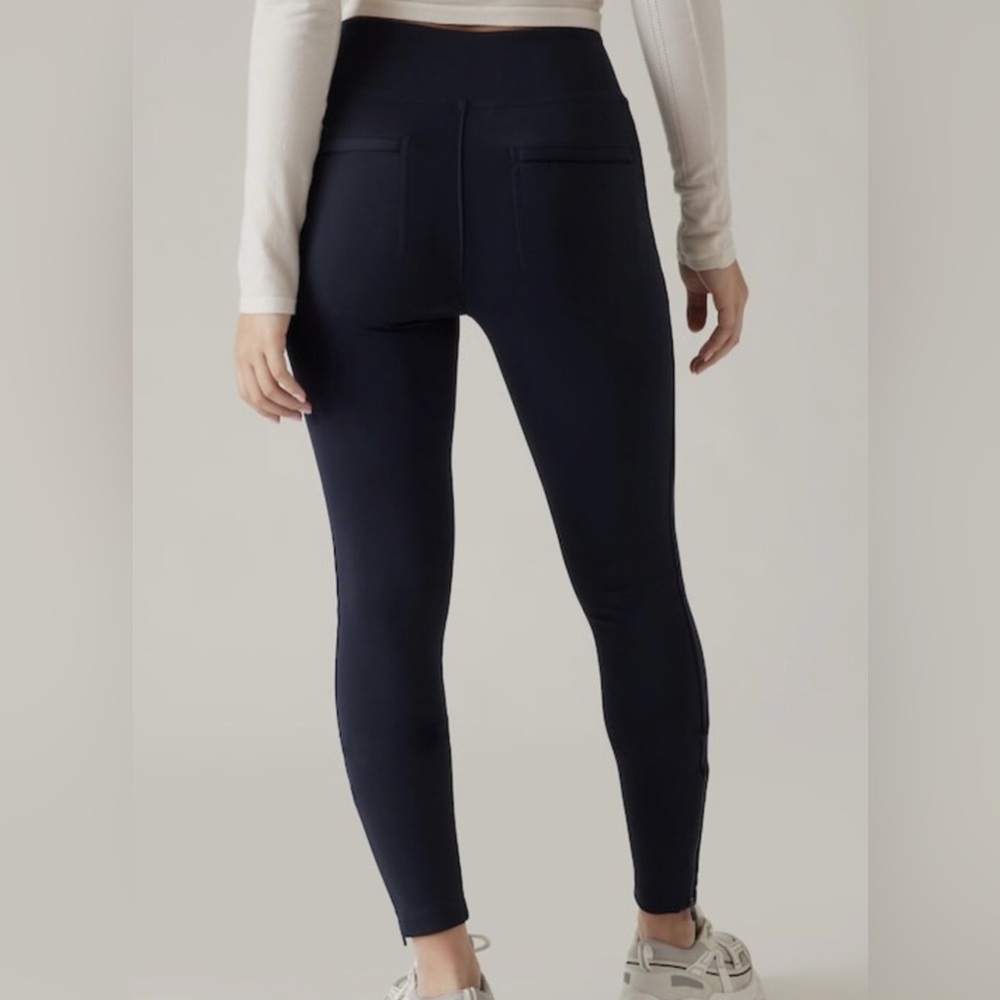 Athleta Navy Leggings Size Small